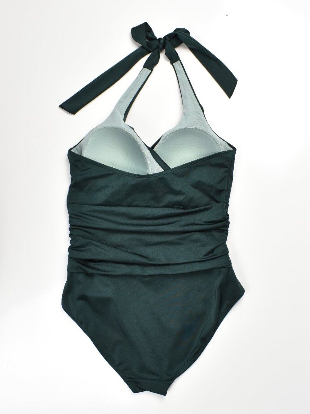 Boden Levanzo Halter Swimsuit Green - - Picture 4 of 7
